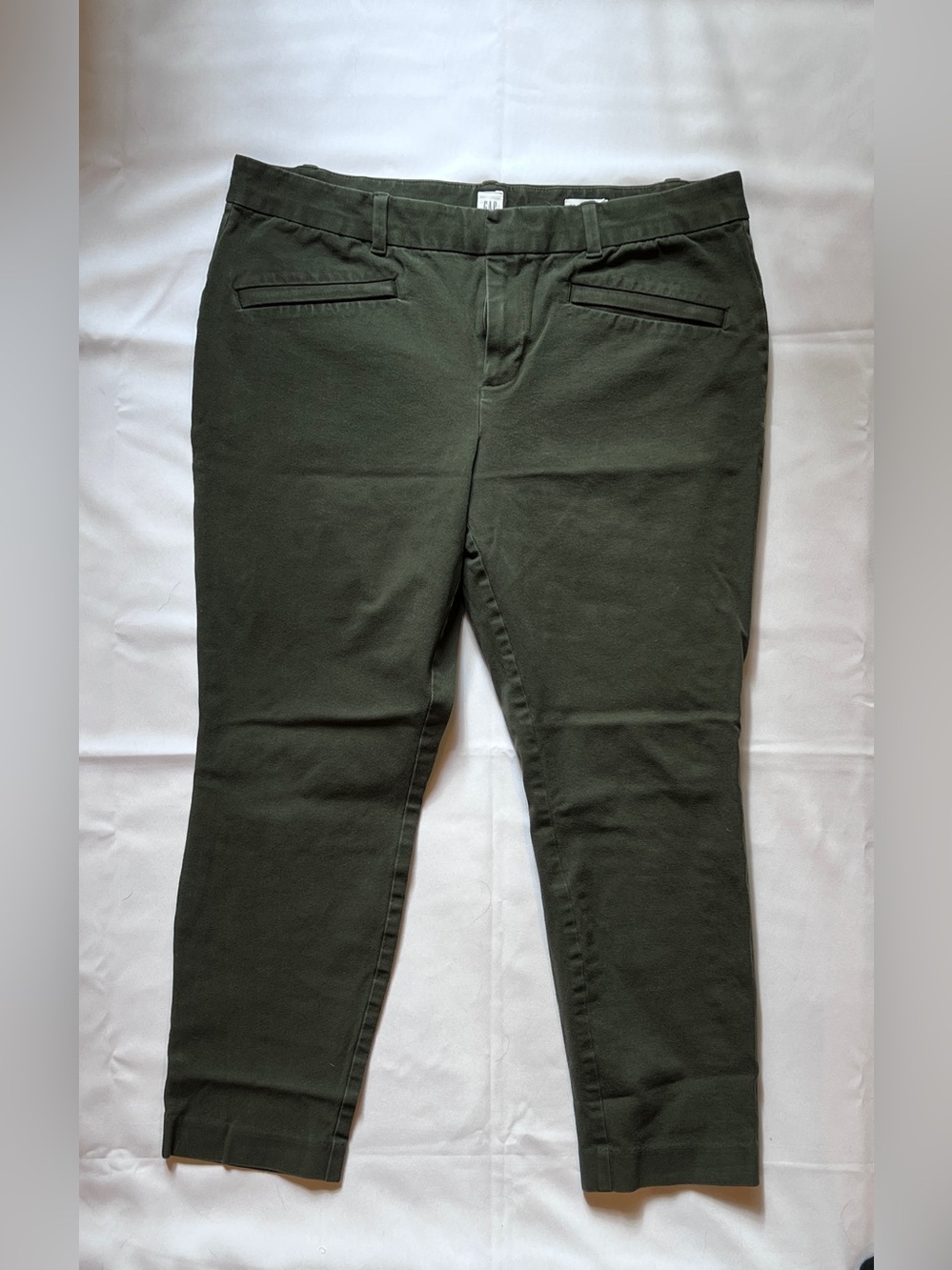 GAP Olive Green Skinny Jean Pants